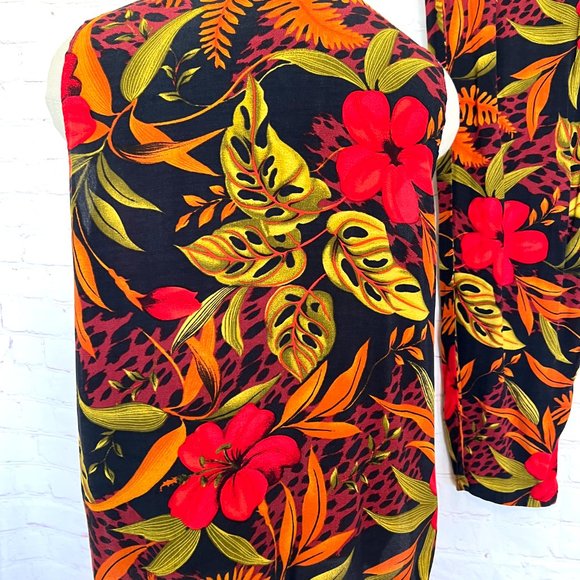 90's Summer Set - Tropical Print - Size Small - S.A.Designs - Picture 8 of 9